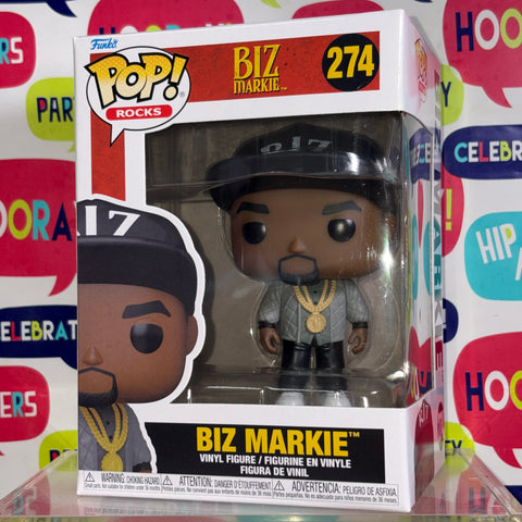 Biz Markie - Funko Pop Rocks 274 Vinyl Figure (11.4 Cm L × 8.9 Cm W × 15.9 Cm H)