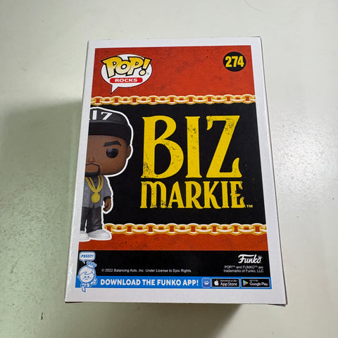 Biz Markie - Funko Pop Rocks 274 Vinyl Figure (11.4 Cm L × 8.9 Cm W × 15.9 Cm H)