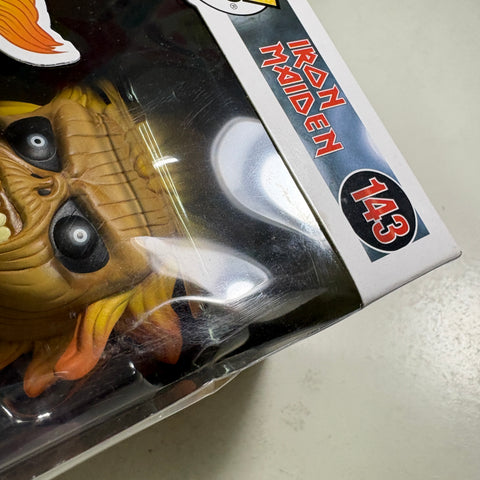 Iron Maiden Eddie - Funko Pop Rocks 143 Vinyl Figure (11.4 Cm L × 8.9 Cm W × 15.9 Cm H)