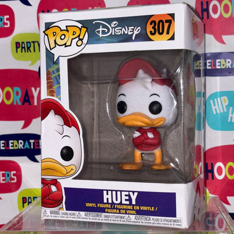BOX DAMAGE VIEW PHOTOS HUEY - Disney Funko Pop 307 Vinyl Figure