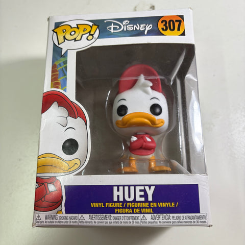 BOX DAMAGE VIEW PHOTOS HUEY - Disney Funko Pop 307 Vinyl Figure