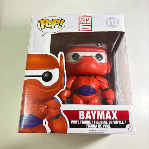 BOX FLAWS VIEW PHOTOS Baymax - Big Hero 6 Disney Funko Pop 112 Vinyl Figure (11.4 Cm L × 8.9 Cm W × 15.9 Cm H)