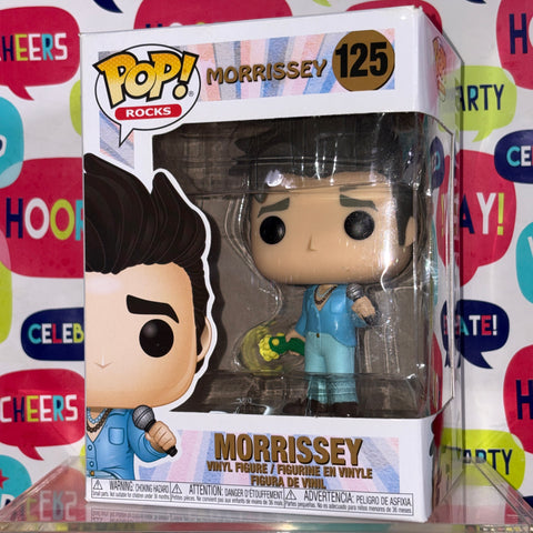 Morrissey - Funko Pop Rocks 125 Vinyl Figure (11.4 Cm L × 8.9 Cm W × 15.9 Cm H)