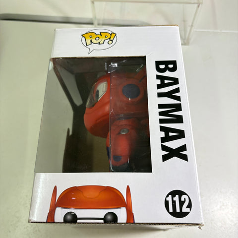 BOX FLAWS VIEW PHOTOS Baymax - Big Hero 6 Disney Funko Pop 112 Vinyl Figure (11.4 Cm L × 8.9 Cm W × 15.9 Cm H)