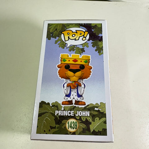Prince John - Robinhood Disney Funko Pop 1439 Vinyl Figure (11.4 Cm L × 8.9 Cm W × 15.9 Cm H)