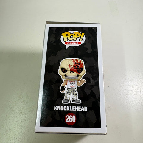 BOX DAMAGE VIEW PHOTOS Knucklehead - Death Punch Funko Pop Rocks 260 Vinyl Figure (11.4 Cm L × 8.9 Cm W × 15.9 Cm H)