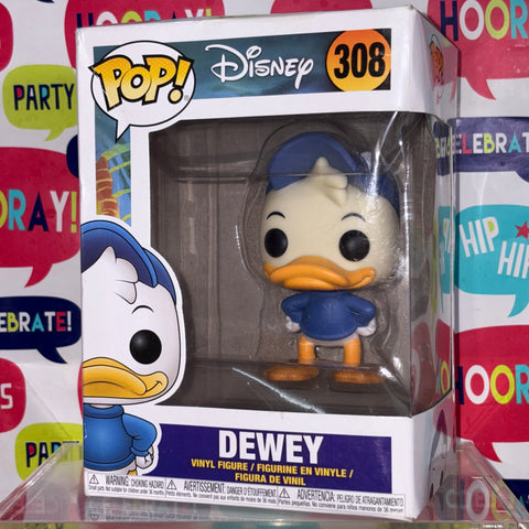 YELLOW HEAD VIEW PHOTOS DEWEY - Disney Funko Pop 308 Vinyl Figure