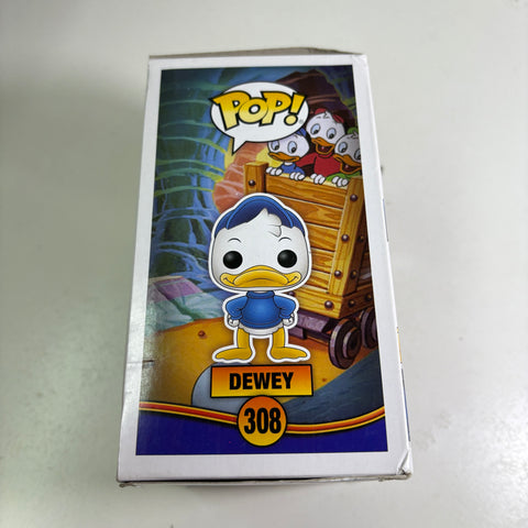 YELLOW HEAD VIEW PHOTOS DEWEY - Disney Funko Pop 308 Vinyl Figure