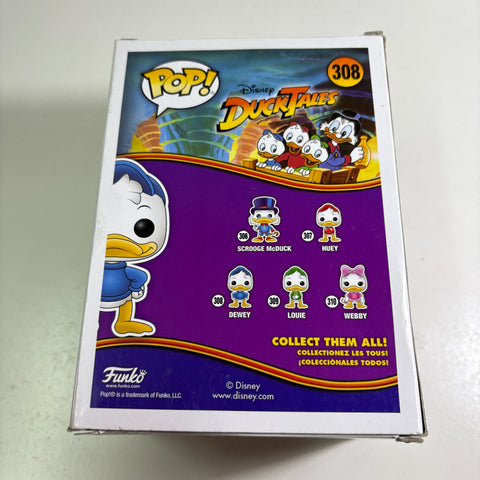 YELLOW HEAD VIEW PHOTOS DEWEY - Disney Funko Pop 308 Vinyl Figure