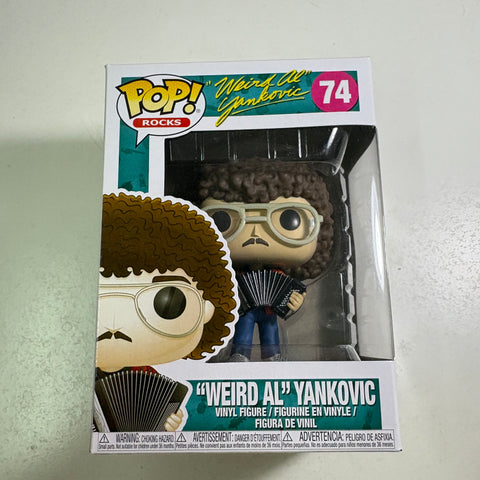 Weird Al Yankovic Funko Pop Rocks 74 Vinyl Figure (11.4 Cm L × 8.9 Cm W × 15.9 Cm H)