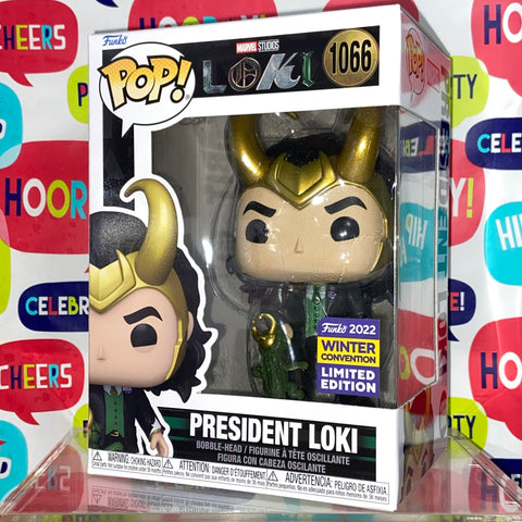 Loki with Alligator - Marvel Funko Pop 1066 Winter Convention