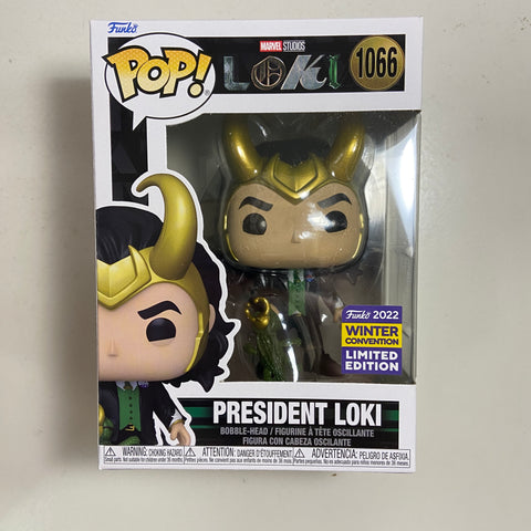Loki with Alligator - Marvel Funko Pop 1066 Winter Convention