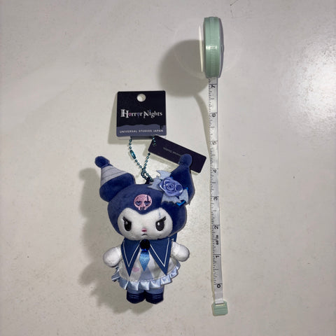 Kuromi 4 Inch KEYCHAIN - Sanrio Horror Nights Universal Studios Japan Plush Doll