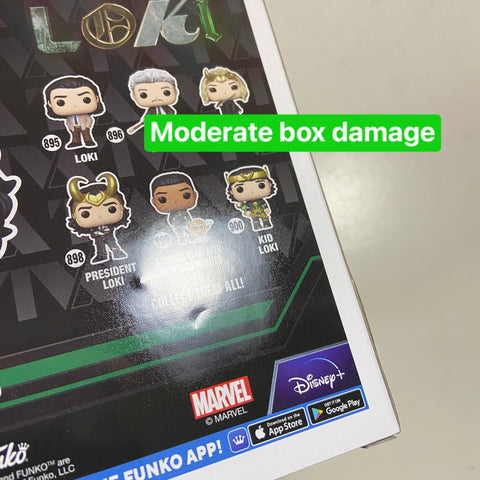 Loki with Alligator - Marvel Funko Pop 1066 Winter Convention