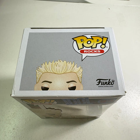 BOX FLAWS VIEW PHOTOS Billy Idol - Funko Pop Rocks 99 Vinyl Figure (11.4 Cm L × 8.9 Cm W × 15.9 Cm H)