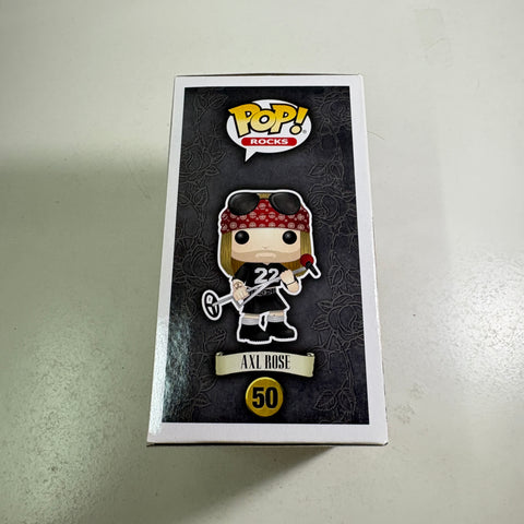 Axl Rose - Guns N' Roses Funko Pop Rocks 50 Vinyl Figure (11.4 Cm L × 8.9 Cm W × 15.9 Cm H)