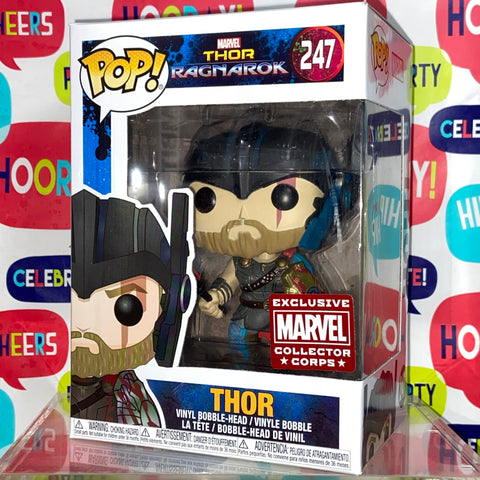 Thor (Thor Ragnarok) - Marvel Funko Pop 247 Marvel Collector's Corp