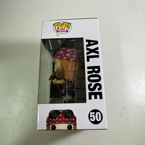 Axl Rose - Guns N' Roses Funko Pop Rocks 50 Vinyl Figure (11.4 Cm L × 8.9 Cm W × 15.9 Cm H)
