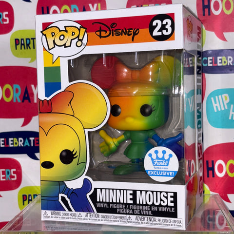 Minnie Mouse Rainbow - Disney Funko Pop 23 Vinyl Figure Funko Shop Exclusive
