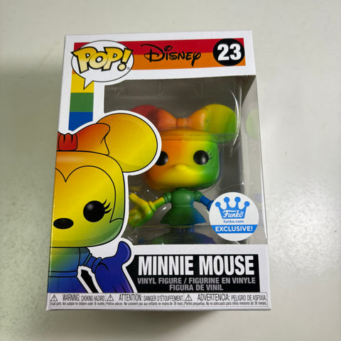 Minnie Mouse Rainbow - Disney Funko Pop 23 Vinyl Figure Funko Shop Exclusive