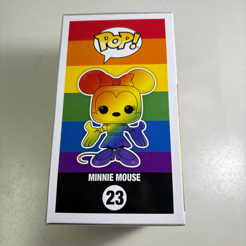 Minnie Mouse Rainbow - Disney Funko Pop 23 Vinyl Figure Funko Shop Exclusive