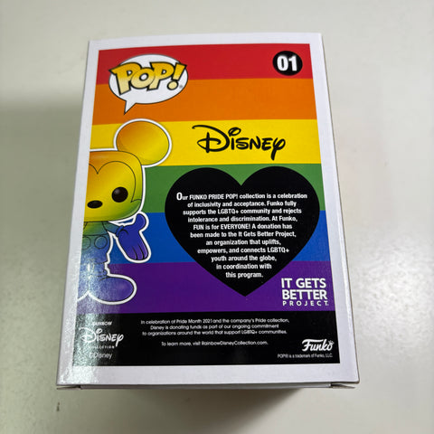 Mickey Mouse Rainbow - Disney Funko Pop 01 Vinyl Figure