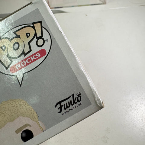 BOX DAMAGE VIEW PHOTOS Justin Timberlake - Nsync  Funko Pop Rocks 111 Vinyl Figure (11.4 Cm L × 8.9 Cm W × 15.9 Cm H)