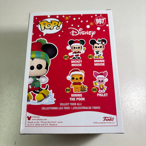 Mickey Mouse Holiday - Disney Funko Pop 997 Vinyl Figure Exclusive