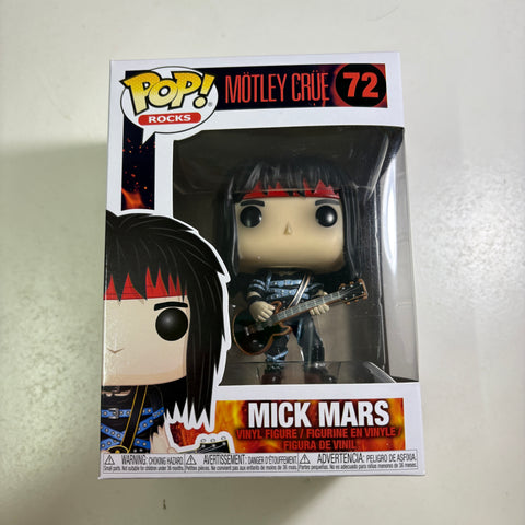 Mick Mars - Motley Crue Funko Pop Rocks 72 Vinyl Figure (11.4 Cm L × 8.9 Cm W × 15.9 Cm H)