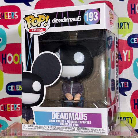 Deadmau5 - Funko Pop Rocks 193 Vinyl Figure (11.4 Cm L × 8.9 Cm W × 15.9 Cm H)