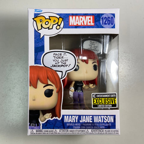 Marvel - Spider Man Mary Jane Watson Funko Pop 1260 Entertainment Earth