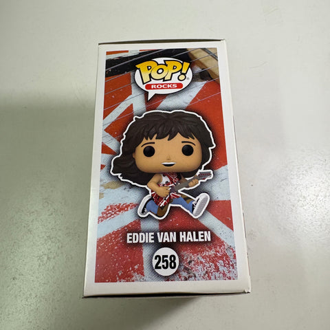 Eddie Van Halen - Funko Pop Rocks 258 Vinyl Figure (11.4 Cm L × 8.9 Cm W × 15.9 Cm H)