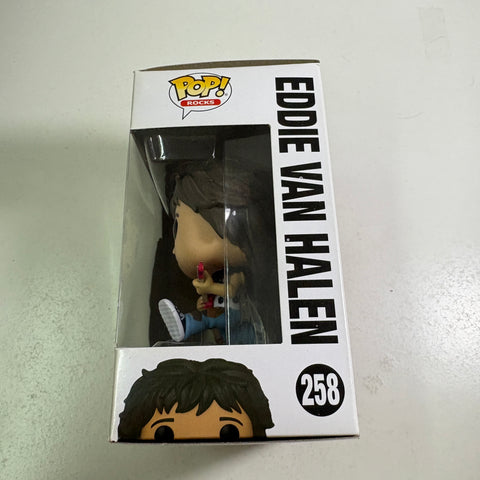 Eddie Van Halen - Funko Pop Rocks 258 Vinyl Figure (11.4 Cm L × 8.9 Cm W × 15.9 Cm H)