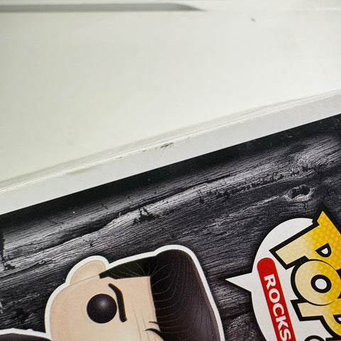 BOX FLAWS VIEW PHOTOS Johnny Cash - Funko Pop Rocks 116 Vinyl Figure (11.4 Cm L × 8.9 Cm W × 15.9 Cm H)