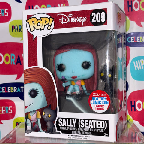 Sally (Seated) - Nightmare Before Christmas Disney Funko Pop 209 Vinyl Figure Convention Exclusive