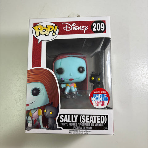 Sally (Seated) - Nightmare Before Christmas Disney Funko Pop 209 Vinyl Figure Convention Exclusive