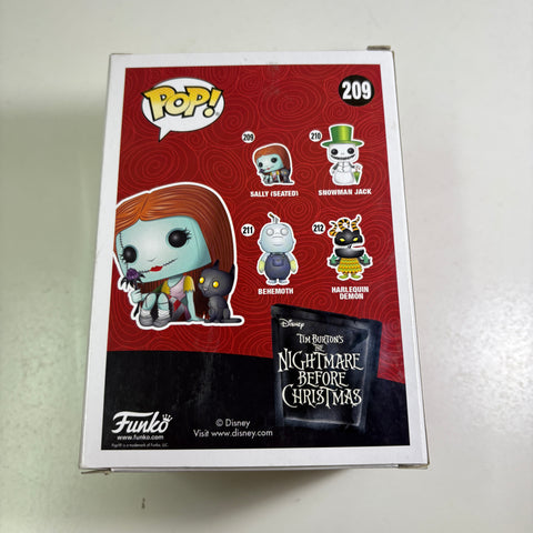 Sally (Seated) - Nightmare Before Christmas Disney Funko Pop 209 Vinyl Figure Convention Exclusive