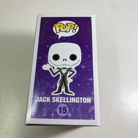 YELLOW HEAD Jack Skellington - Nightmare Before Christmas Disney Funko Pop 15 Vinyl Figure