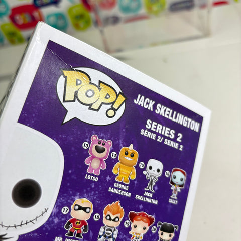 YELLOW HEAD Jack Skellington - Nightmare Before Christmas Disney Funko Pop 15 Vinyl Figure