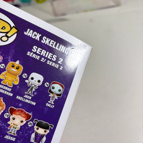 YELLOW HEAD Jack Skellington - Nightmare Before Christmas Disney Funko Pop 15 Vinyl Figure