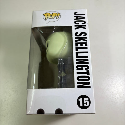 YELLOW HEAD Jack Skellington - Nightmare Before Christmas Disney Funko Pop 15 Vinyl Figure