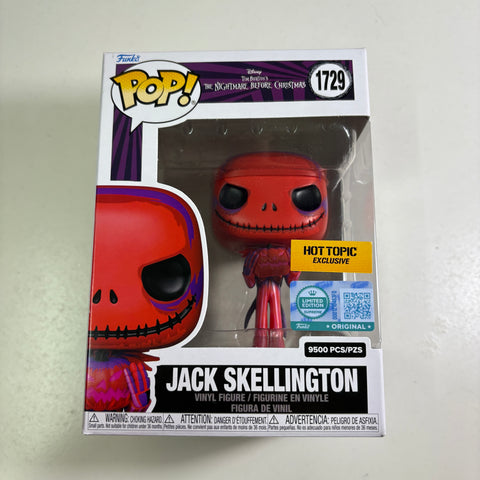 Jack Skellington - Nightmare Before Christmas Disney Funko Pop 1729 Vinyl Figure Exclusive LE 9500 Pieces