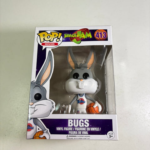 Bugs Bunny SPACE JAM - Looney Tunes Funko Pop 413 Vinyl Figure (11.4 Cm L × 8.9 Cm W × 15.9 Cm H)