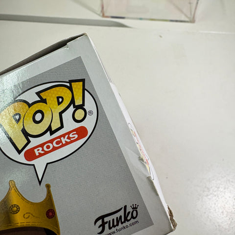 BOX FLAWS VIEW PHOTOS Notorious BIG with Crown - Funko Pop Rocks 82 Vinyl Figure (11.4 Cm L × 8.9 Cm W × 15.9 Cm H)