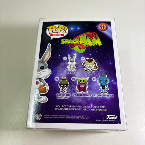 Bugs Bunny SPACE JAM - Looney Tunes Funko Pop 413 Vinyl Figure (11.4 Cm L × 8.9 Cm W × 15.9 Cm H)