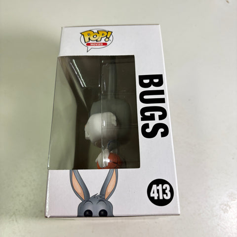 Bugs Bunny SPACE JAM - Looney Tunes Funko Pop 413 Vinyl Figure (11.4 Cm L × 8.9 Cm W × 15.9 Cm H)