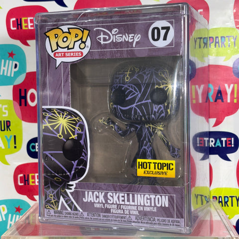 Jack Skellington (Artist Series) - Nightmare Before Christmas Disney Funko Pop 07 Vinyl Figure Exclusive