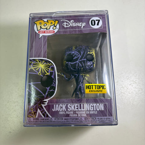 Jack Skellington (Artist Series) - Nightmare Before Christmas Disney Funko Pop 07 Vinyl Figure Exclusive