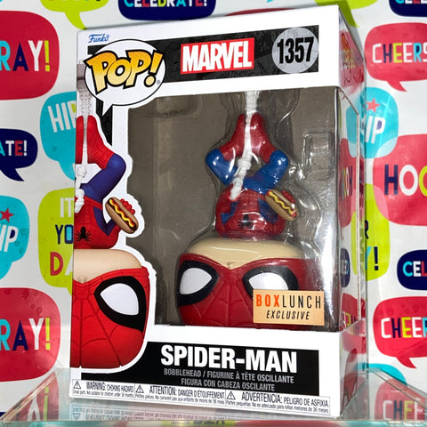 Spider-Man (Hanging) -  Marvel Funko Pop 1357 Boxlunch Exclusive