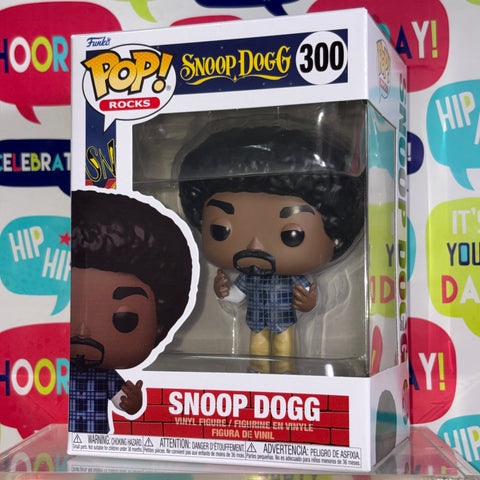 Snoop Dogg - Funko Pop Rocks 300 Vinyl Figure (11.4 Cm L × 8.9 Cm W × 15.9 Cm H)